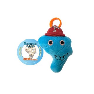 Serotonin Keychain